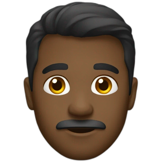 Corretor de imóveis negro emoji