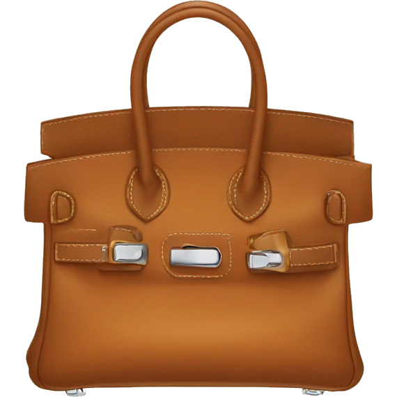 Hermes Birkin bag emoji