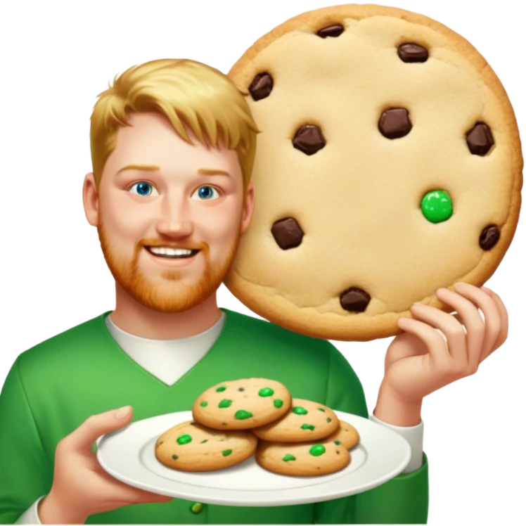 Irish Cookie emoji
