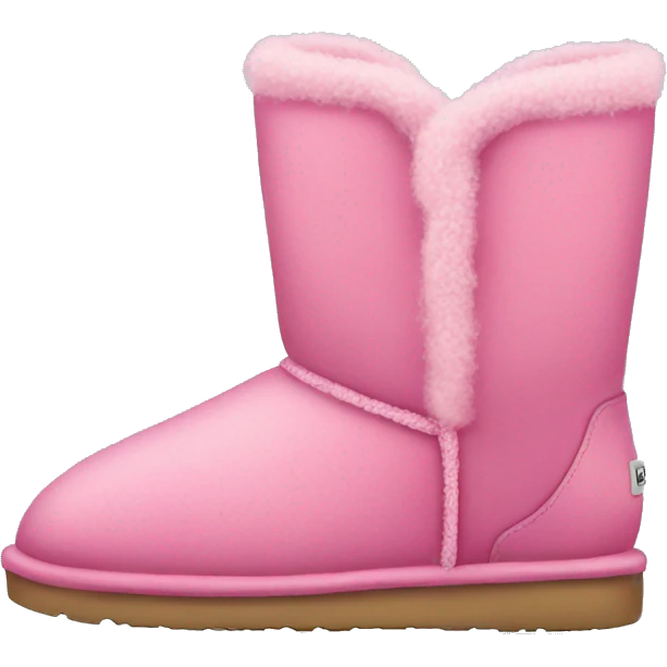 Pink uggs emoji