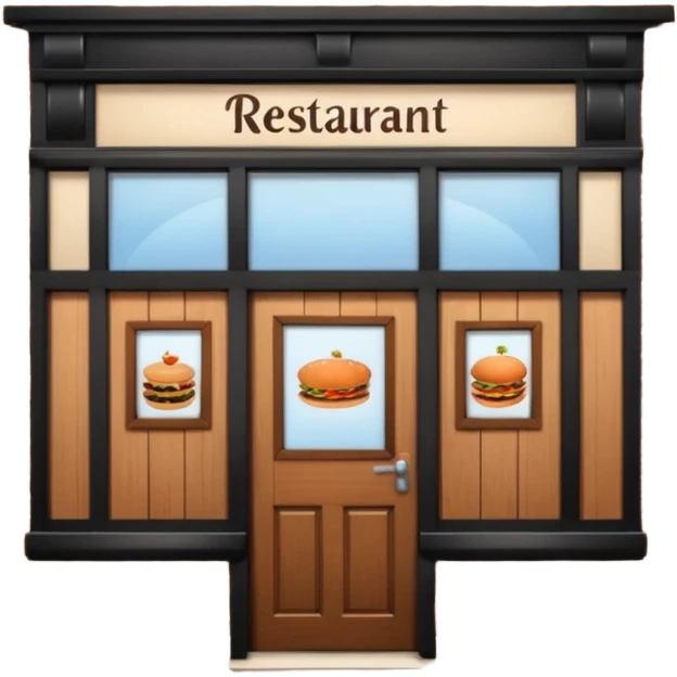 restaurant fachada emoji