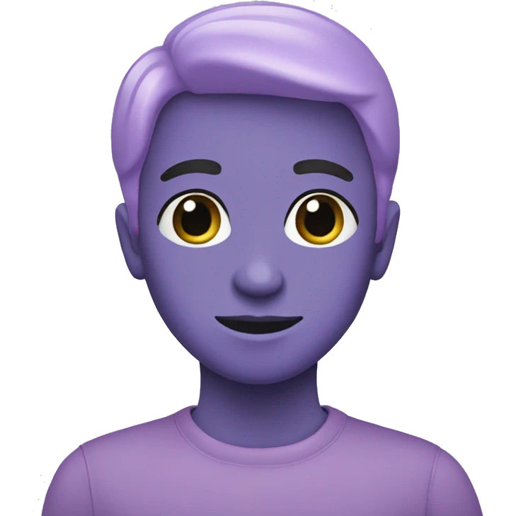 Pastel purple emoji