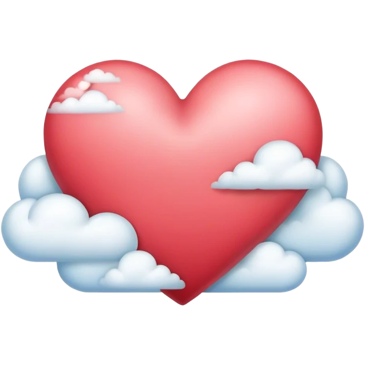 heart cloud emoji