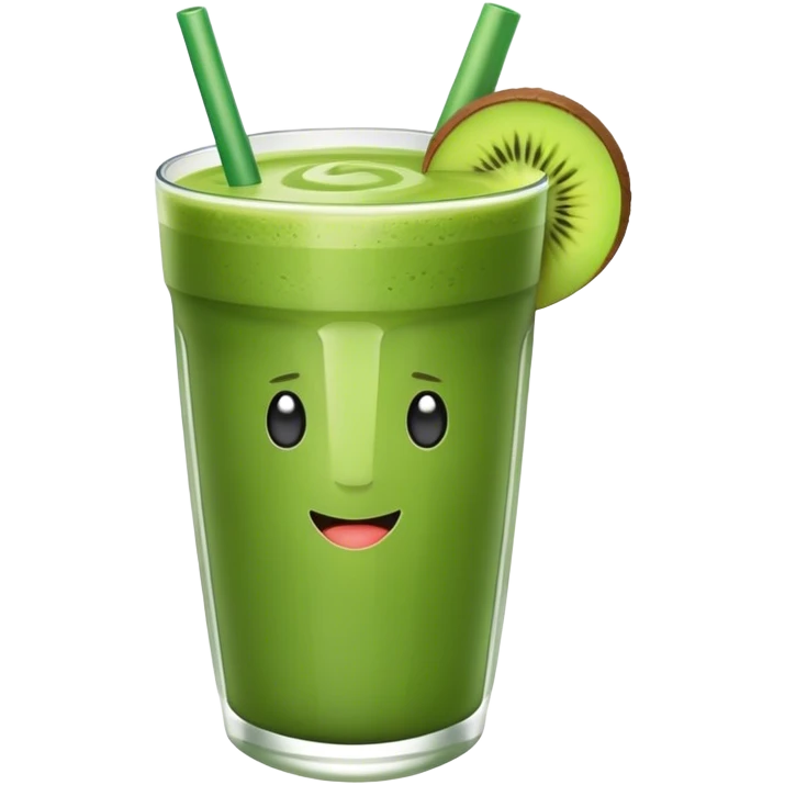 matcha smoothie emoji