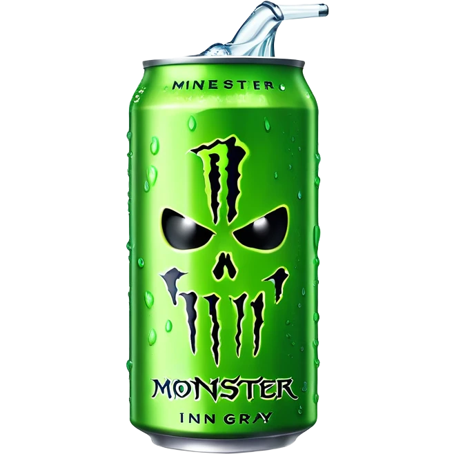 Monster energy drink emoji