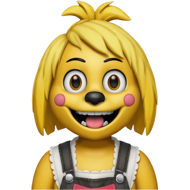 Chica from Five Nights At Freddy's Movie emoji