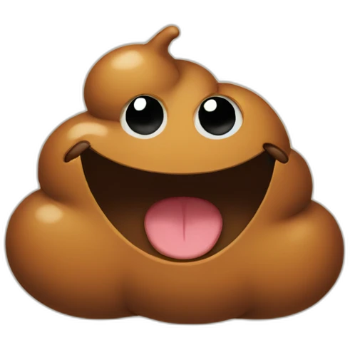happy poo emoji