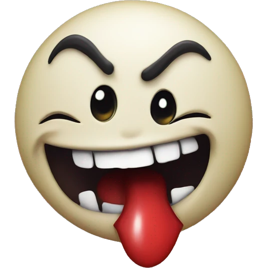 vampire smiley blowing a kiss emoji
