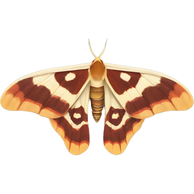 Atlas moth  emoji