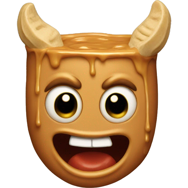 Peanut Butter devil emoji