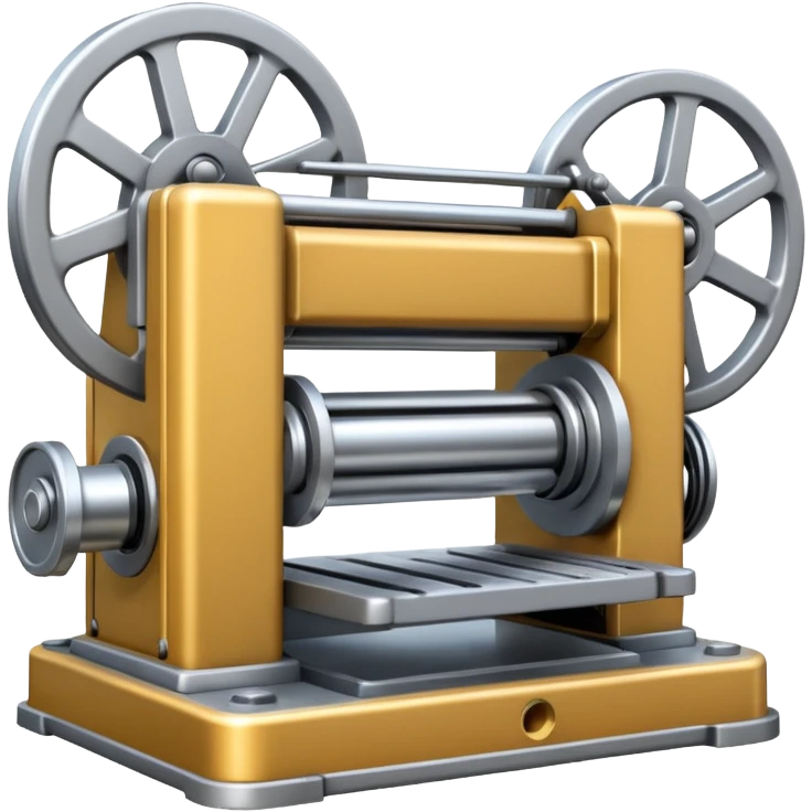mac os icon mechanical press machine emoji