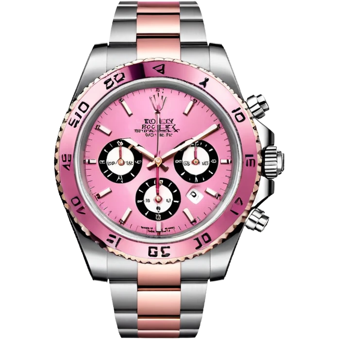 Pink Rolex and g wagon emoji