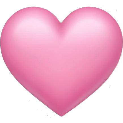 cuore rosa pastello emoji