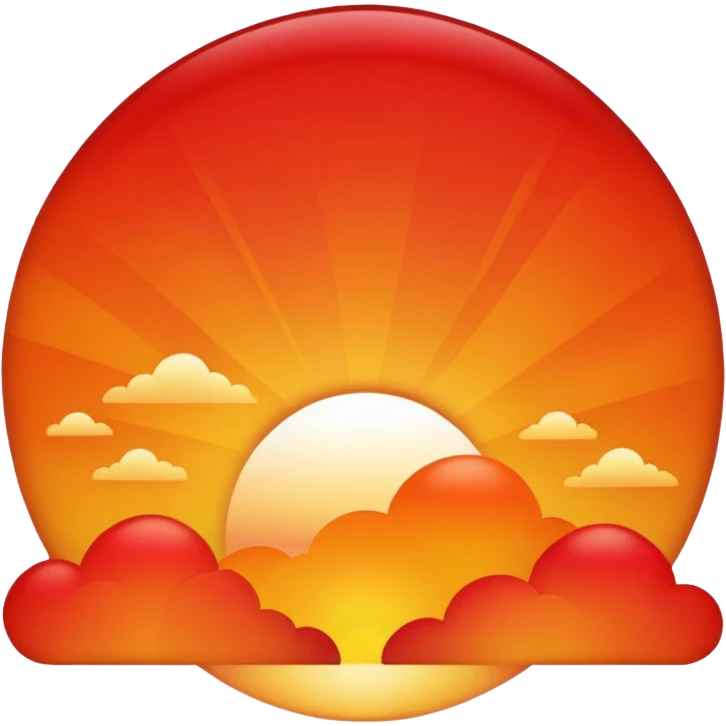 Sunset emoji
