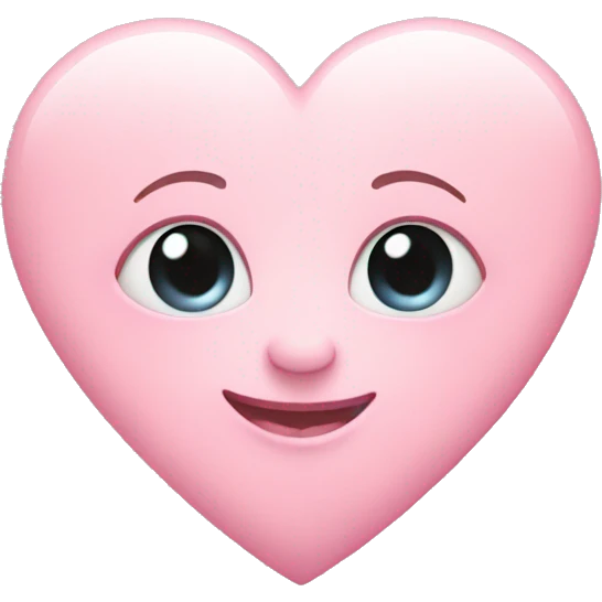 baby pink heart  emoji