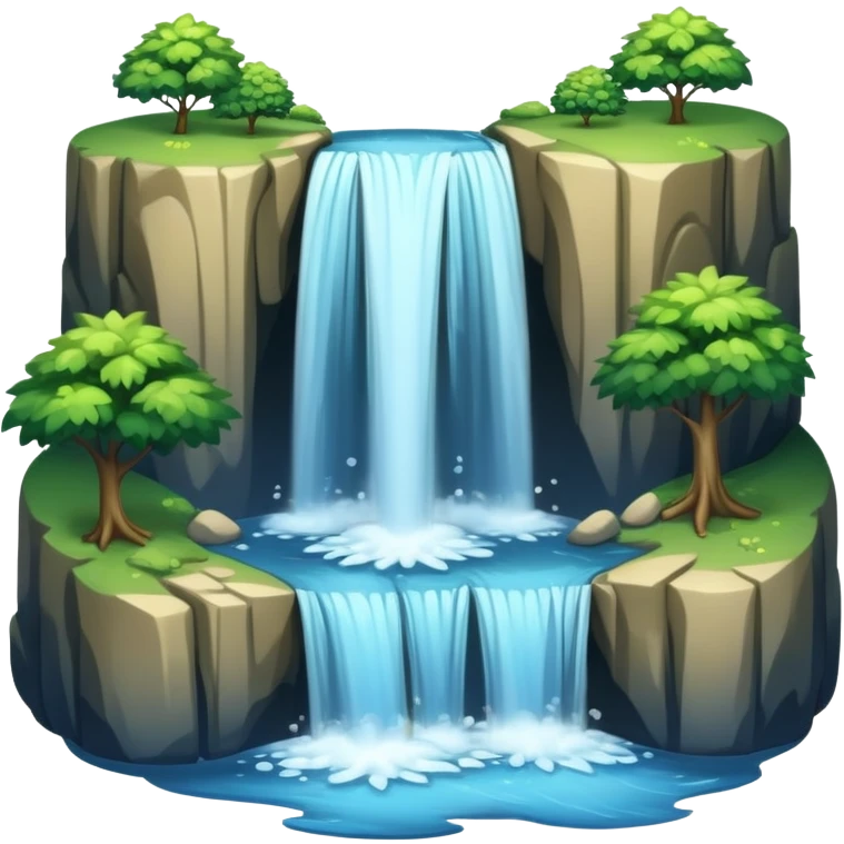 waterfall emoji