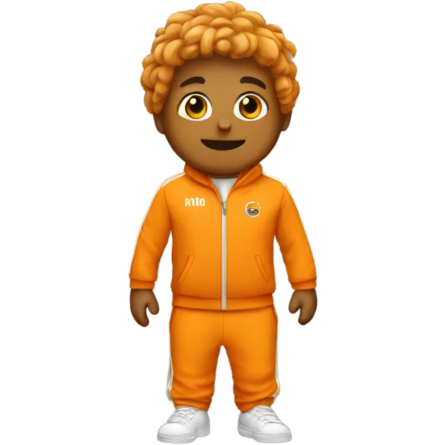 orange tracksuit emoji