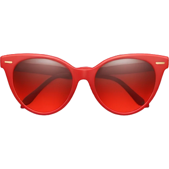 taylor swift red cateye sunglasses emoji