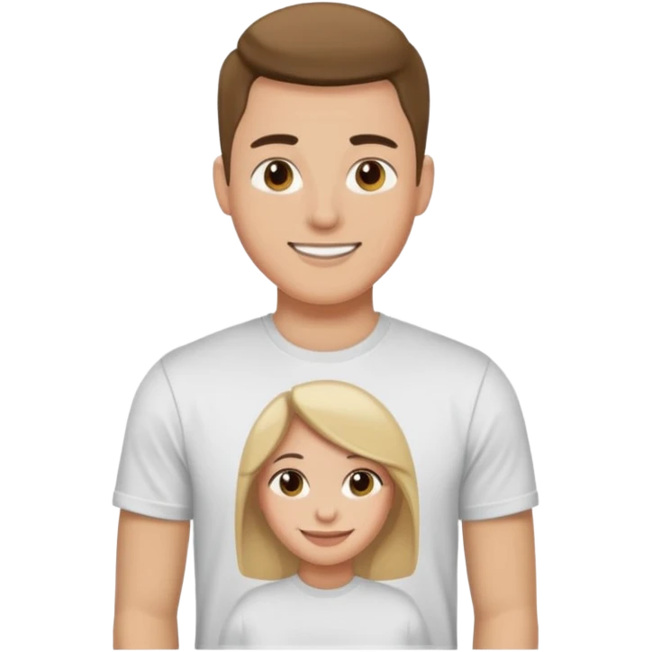 A avartar like a boyfriend send to a girl friend through message:wifey emoji