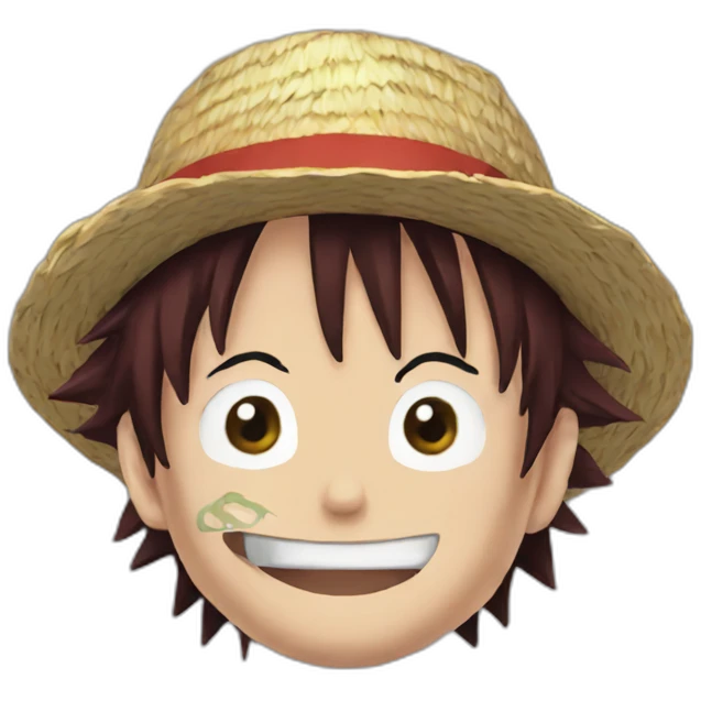 Luffy one piece emoji