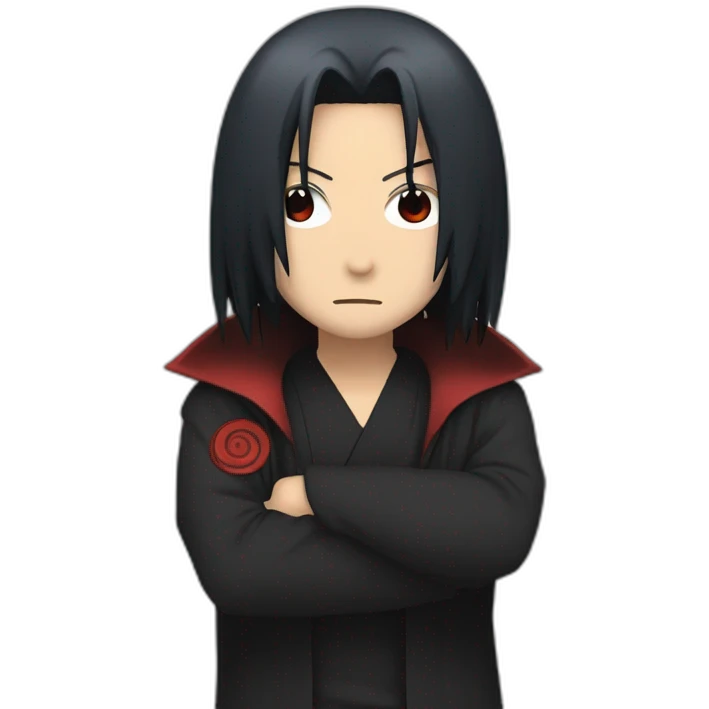 Itachi sringan emoji
