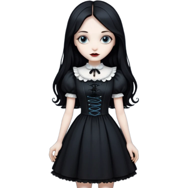 alice in wonderland gothic  emoji