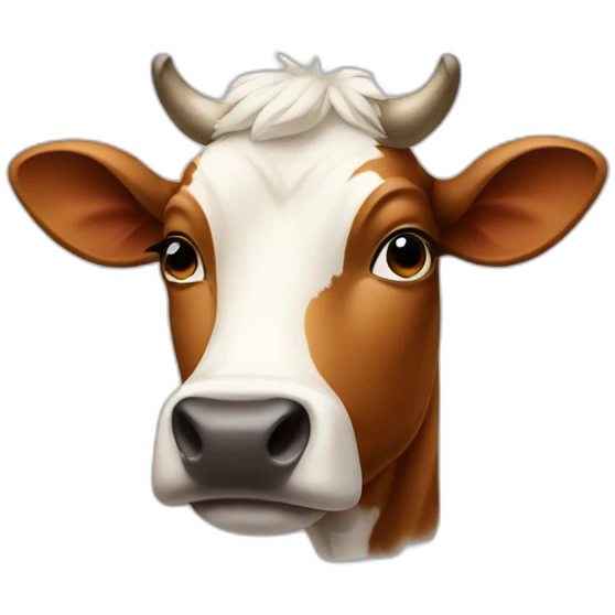 Cow emoji