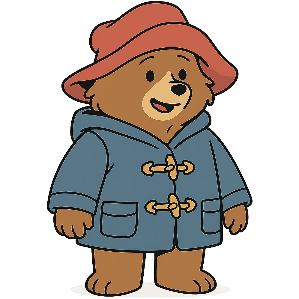 Paddington Bear emoji