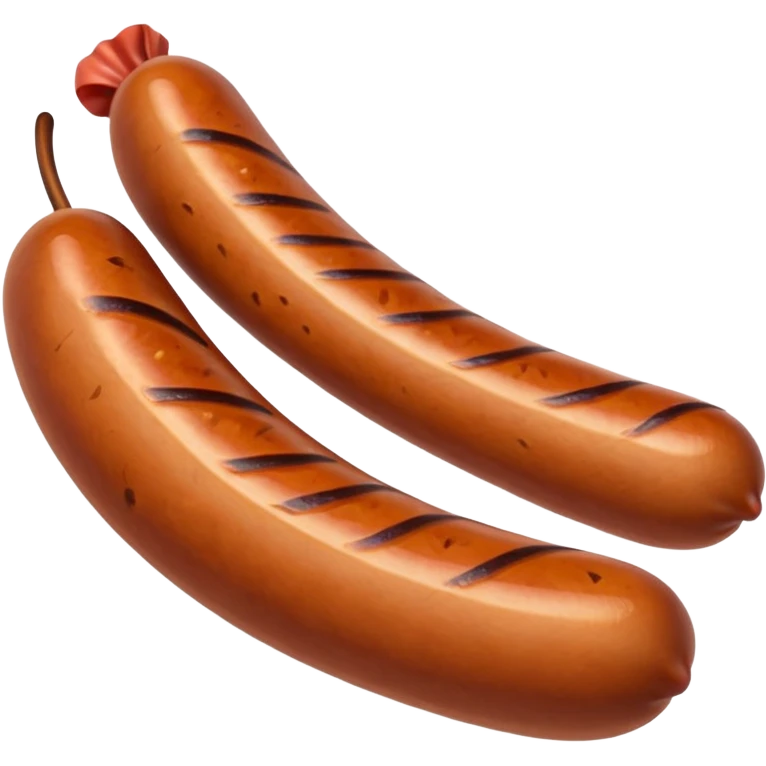 Big sausage emoji