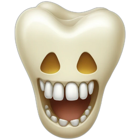 rotten molar emoji