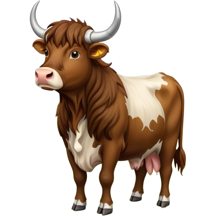 Highlander cow emoji