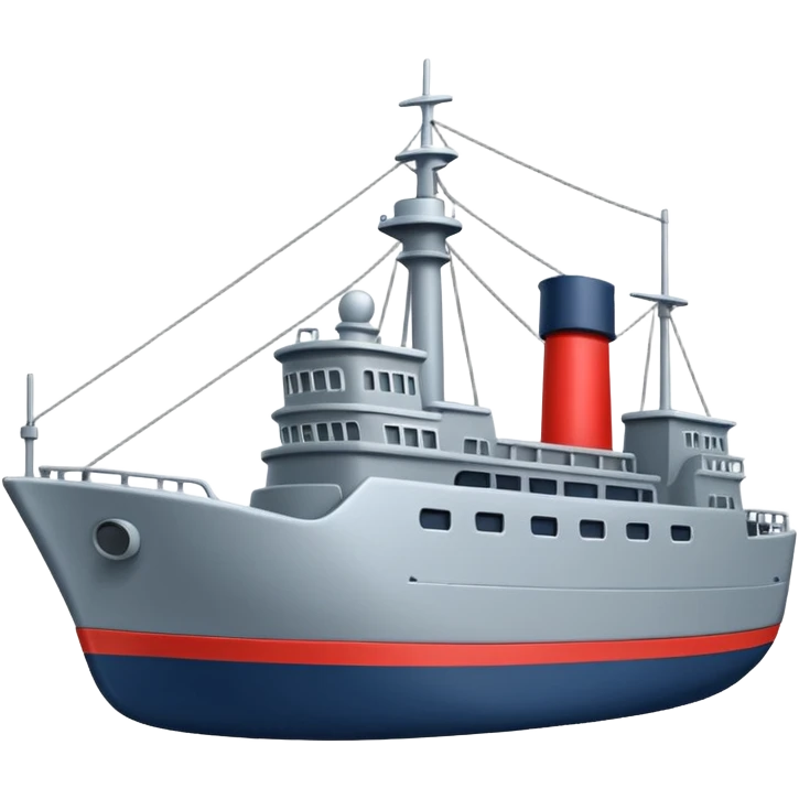 Navy ship emoji