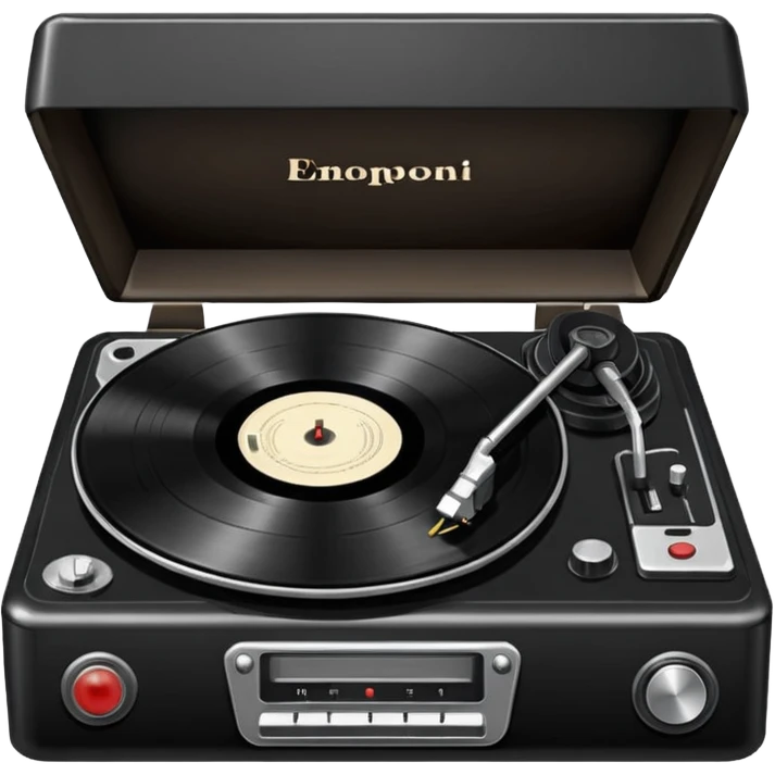 Record player emoji