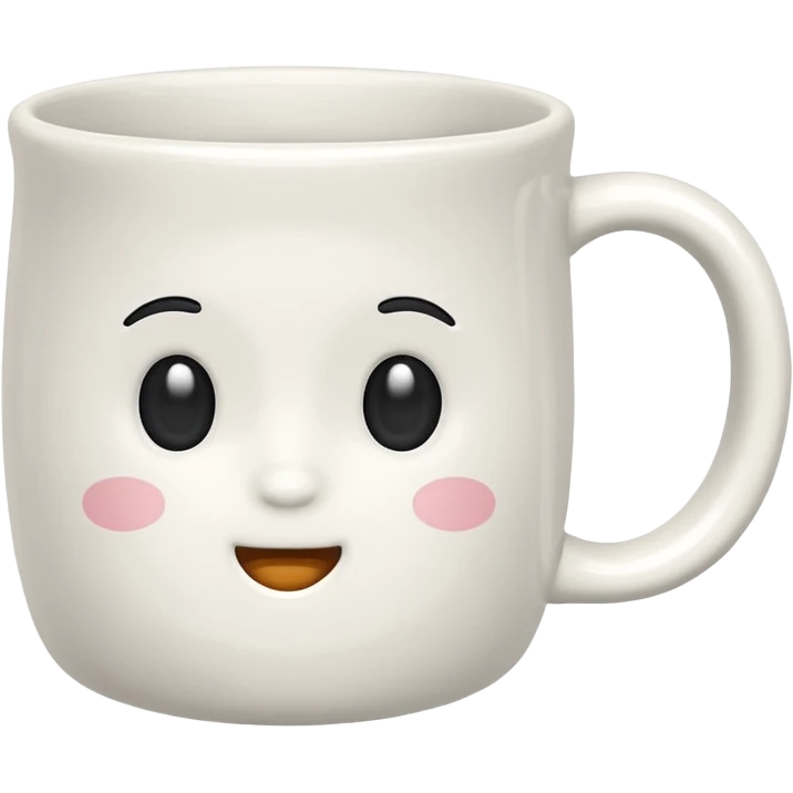 cute mug simple emoji