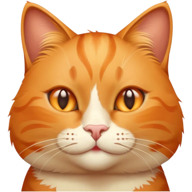 an orange cat saying "gracias" emoji
