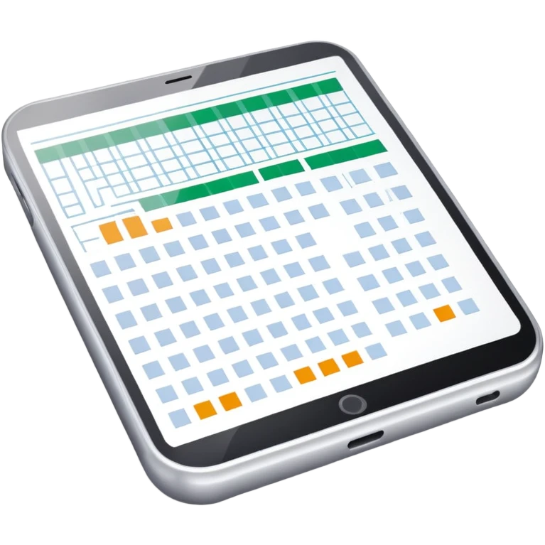 spreadsheet emoji