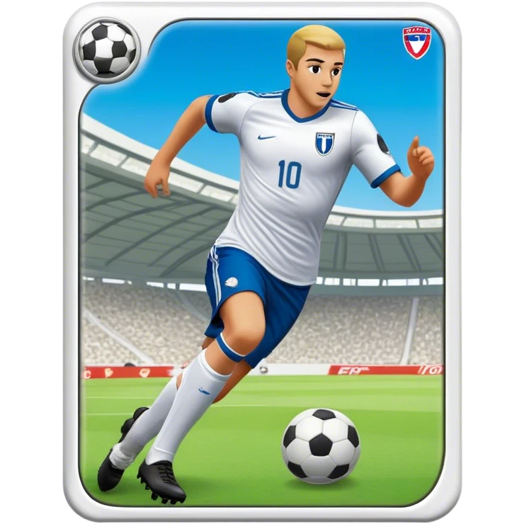 soccer sport trading cards topps emoji