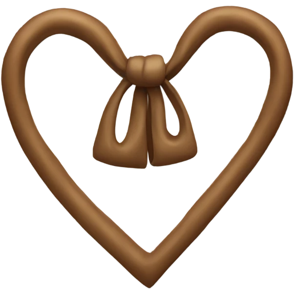 Bow heart emoji