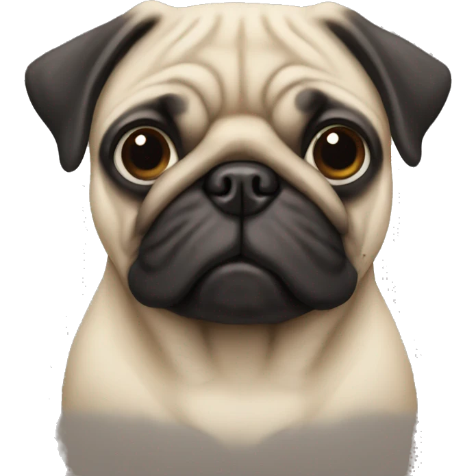 Pug emoji