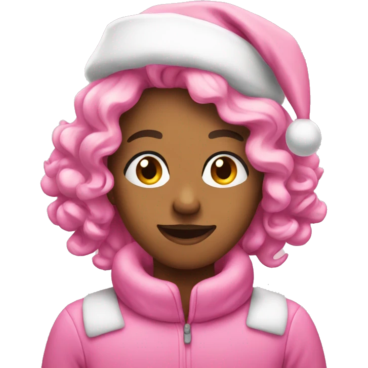 Pink Christmas  emoji