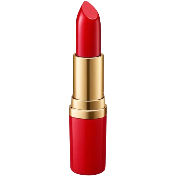 Luxury lipstick with Imogen branding emoji