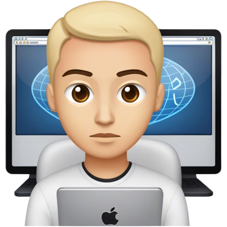 web3 programmer looking at dexscr emoji