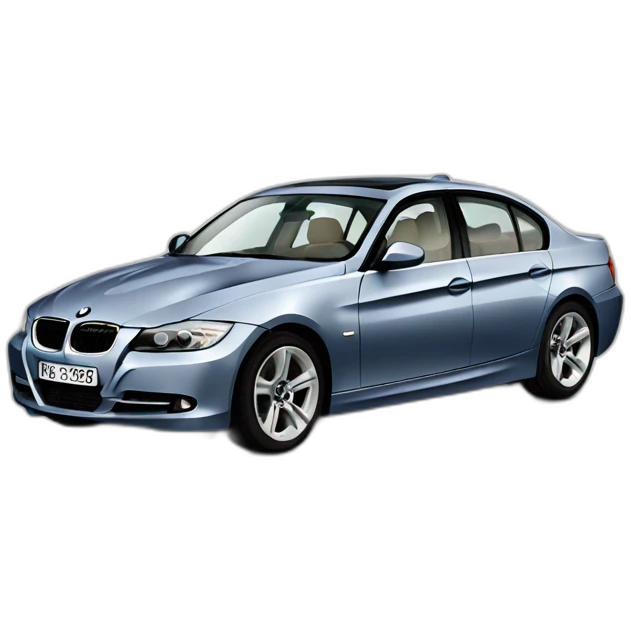 2009 BMW 3 series saloon emoji