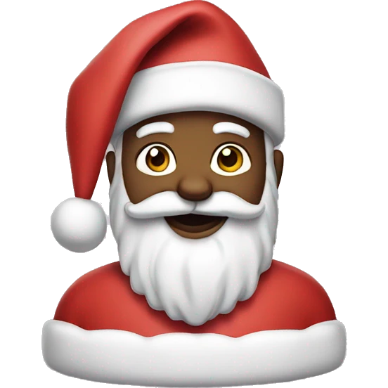 Santa pastel emoji