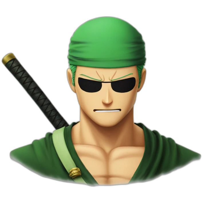 Roronoa Zoro one piece emoji