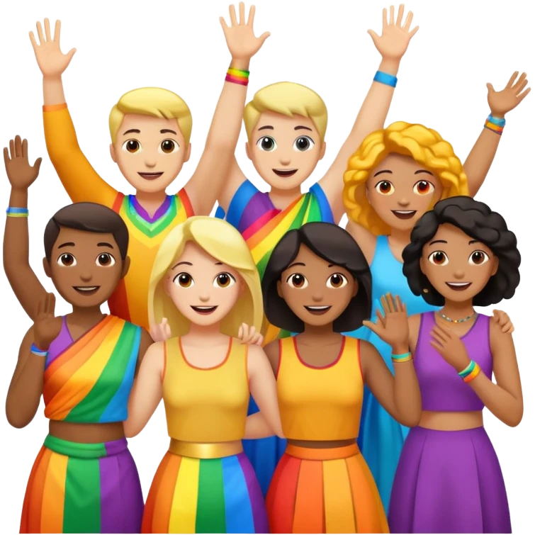 pride charcters emoji