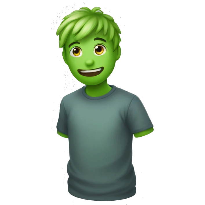 Slimy noob emoji