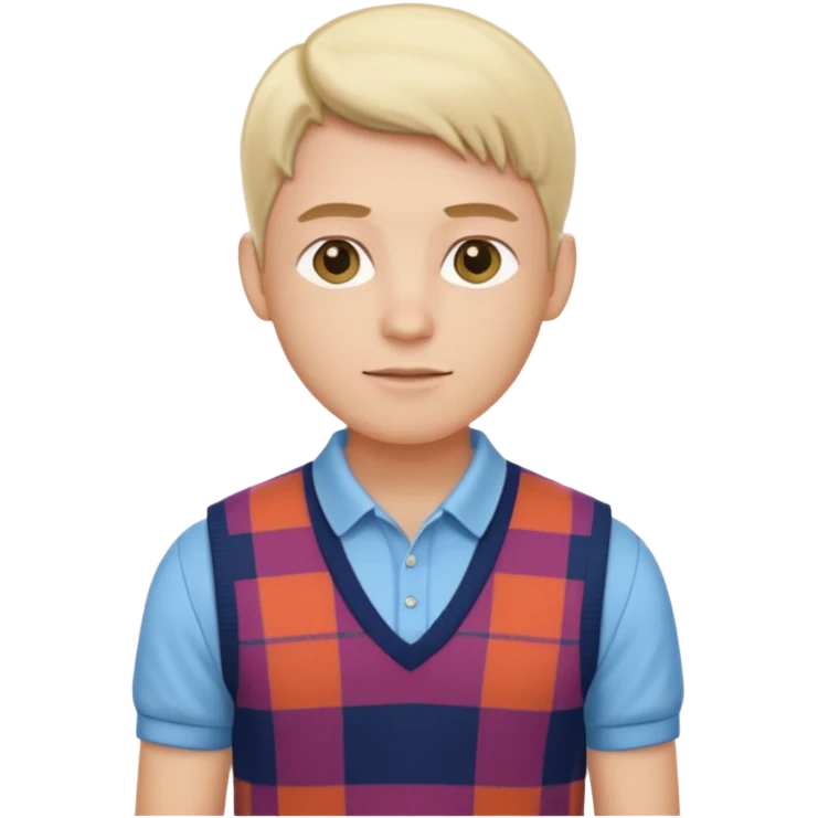 Make me a preppy aesthetic emoji