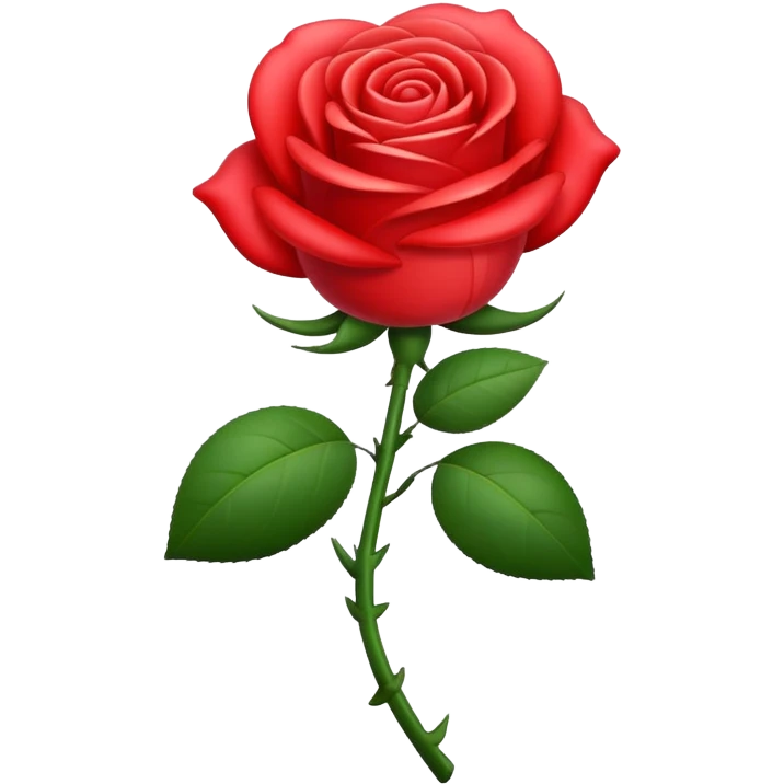 Rose toy emoji