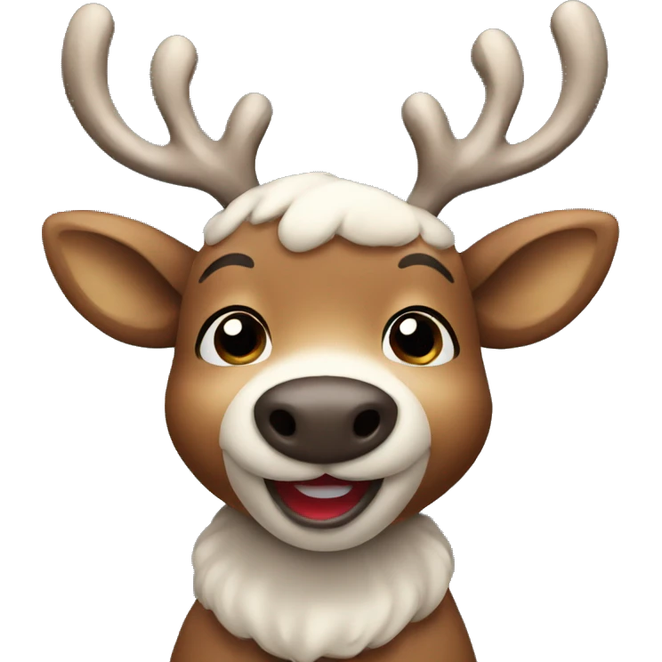 Cute Reindeer emoji